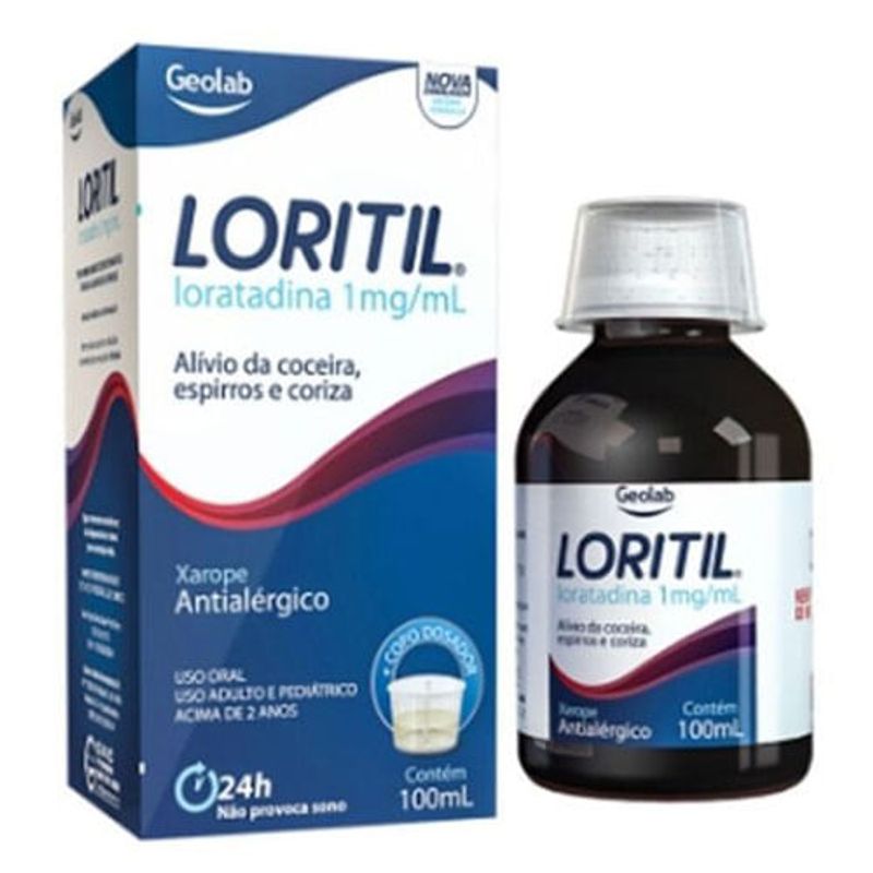 loritil 1mg /ml xarope 100ml