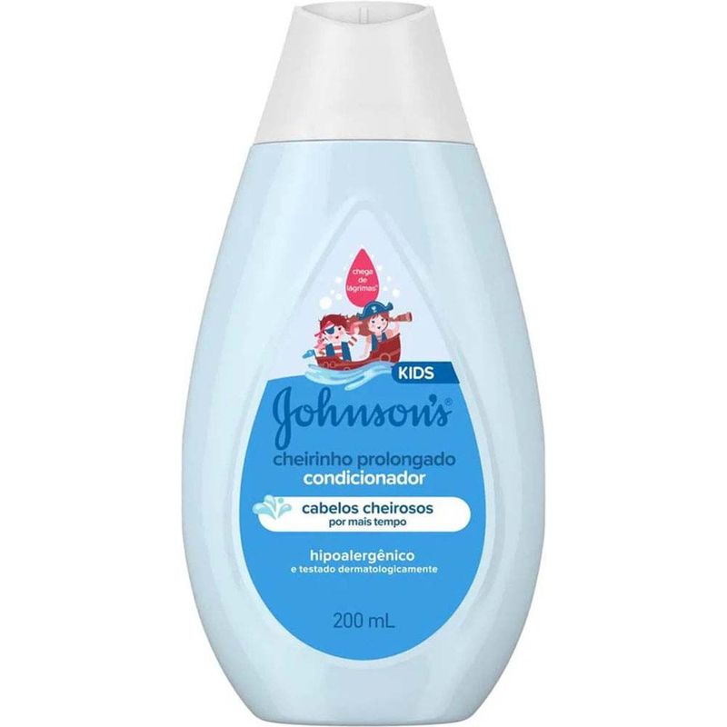 condicionador johnson & johnson baby cheirinho prolongado 200ml