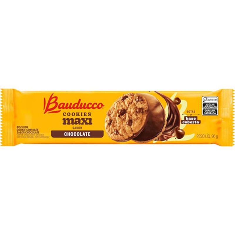 biscoito cookies maxi chocolate 96g