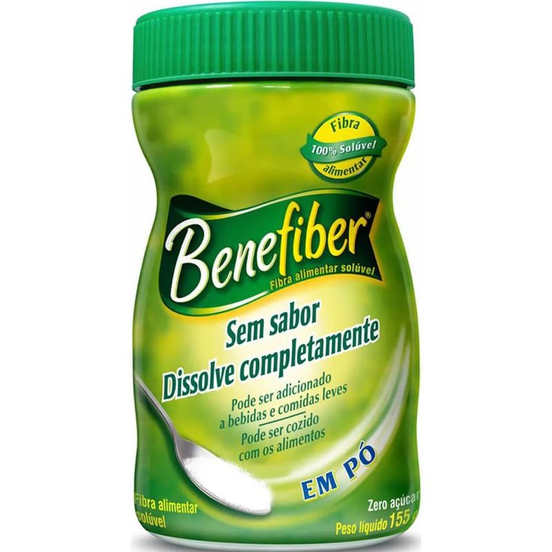 fibra alimentar solúvel benefiber sem sabor 155g glaxosmithkline