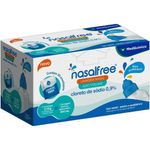 nasalfree cloreto de sódio 0,9% pó para lavagem nasal 30 sachês + frasco aplicador 240ml medquimica