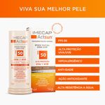 protetor solar facial stick fps50 imecap actsun toque seco tom 3.0 escuro
