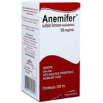 anemifer sulfato ferroso 50mg/ml xarope 100ml pharmascience