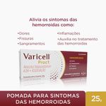 varicell proct pomada 25g+ 6 aplicadores fqm