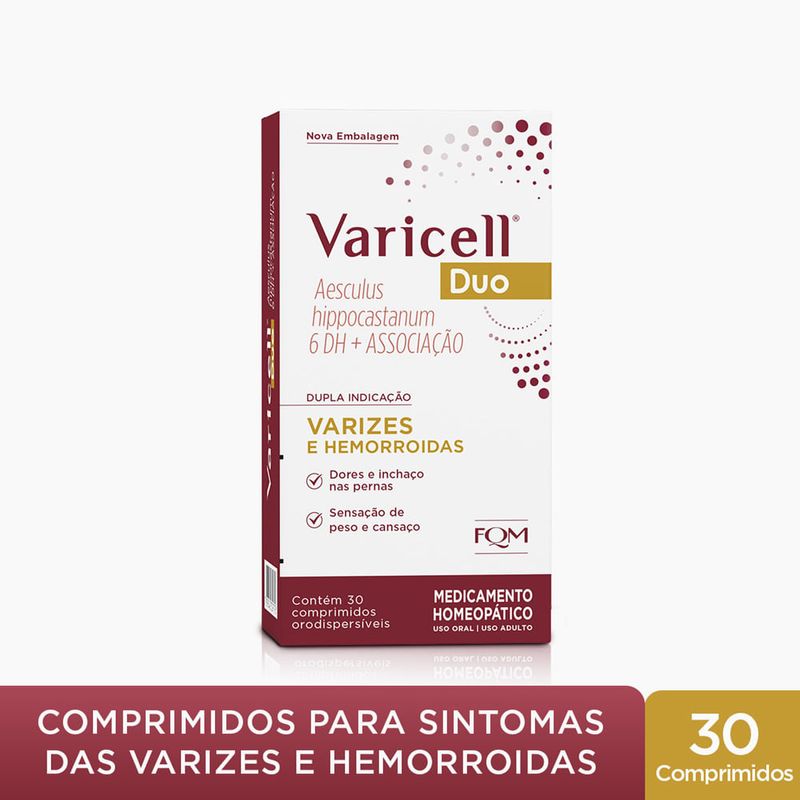 varicell duo30 comprimidos orodispersíveis fqm