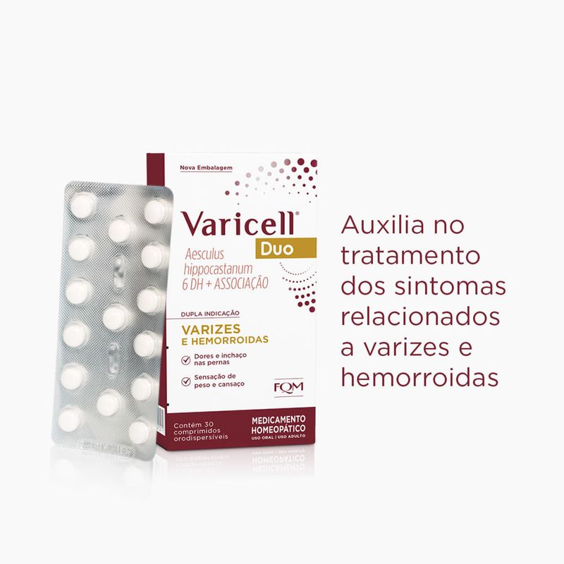 varicell duo30 comprimidos orodispersíveis fqm