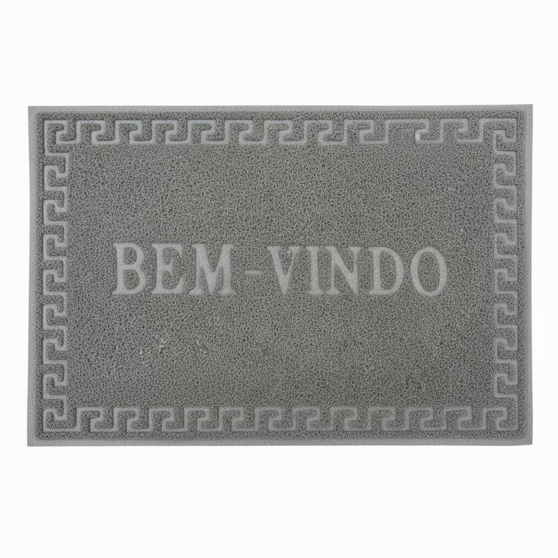 tapete capacho vinil bem vindo tapecol 40x60cm sortido (mp)