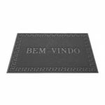 tapete capacho vinil bem vindo tapecol 40x60cm sortido (mp)