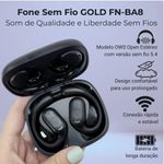 fone de ouvido bluetooth a'gold fn-ba8 preto (mp)