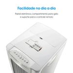 climatizador de ar elgin 7,5l com controle 4 em 1 127v branco (mp)