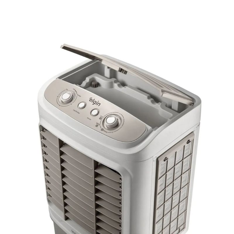 climatizador de ar elgin 45l big air 127v cinza e branco (mp)