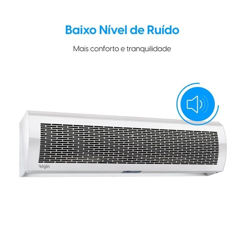 cortina de ar elgin 150cm com controle 220v branco cad3015-2 (mp)