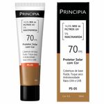 protetor solar principia 14,5% mix de filtros uv + 5% niacinamida fps70 cor 5.0 30ml