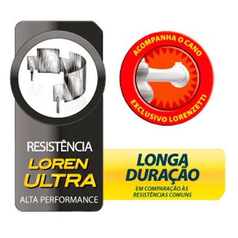 chuveiro elétrico lorenzetti bello ultra 3 temperaturas 220v branco
