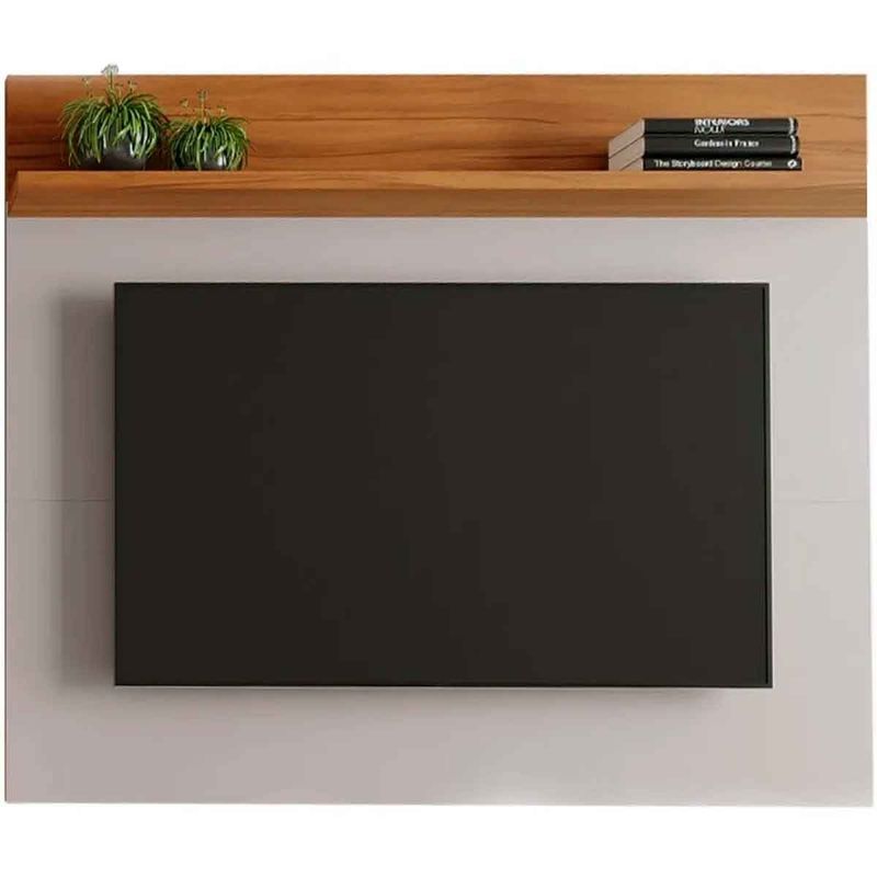 painel para tv até 50" notável freijó e off white nt1185