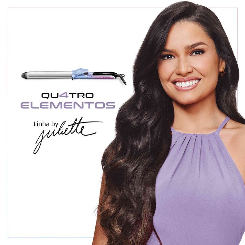 modelador mondial by juliette bivolt azul e rosa mc-ju-03