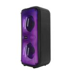 caixa de som amplificada frahm lumi tower 670w preto