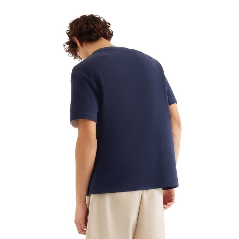 camiseta masculina hering malha tech antiodor 100% algodão azul m (mp)