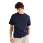 camiseta masculina hering malha tech antiodor 100% algodão azul m (mp)