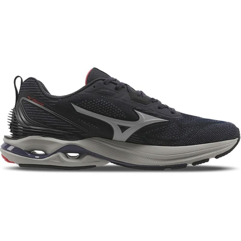 Tênis Corrida Masculino Nº38 Mizuno Wave Dynasty 7 Azul Marinho (MP)