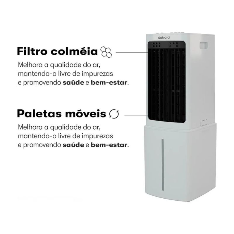 climatizador de ar itatiaia 14l 4 em 1 127v branco (mp)