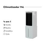 climatizador de ar itatiaia 14l 4 em 1 127v branco (mp)