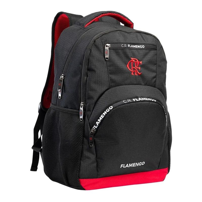 mochila esportiva xeryus flamengo b12 30l preto 16378 (mp)