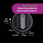 cooktop 4 bocas consul automático controle fácil preto cd060ae
