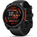smartwatch garmin fenix 8 gps 47mm amoled cinza a-bi