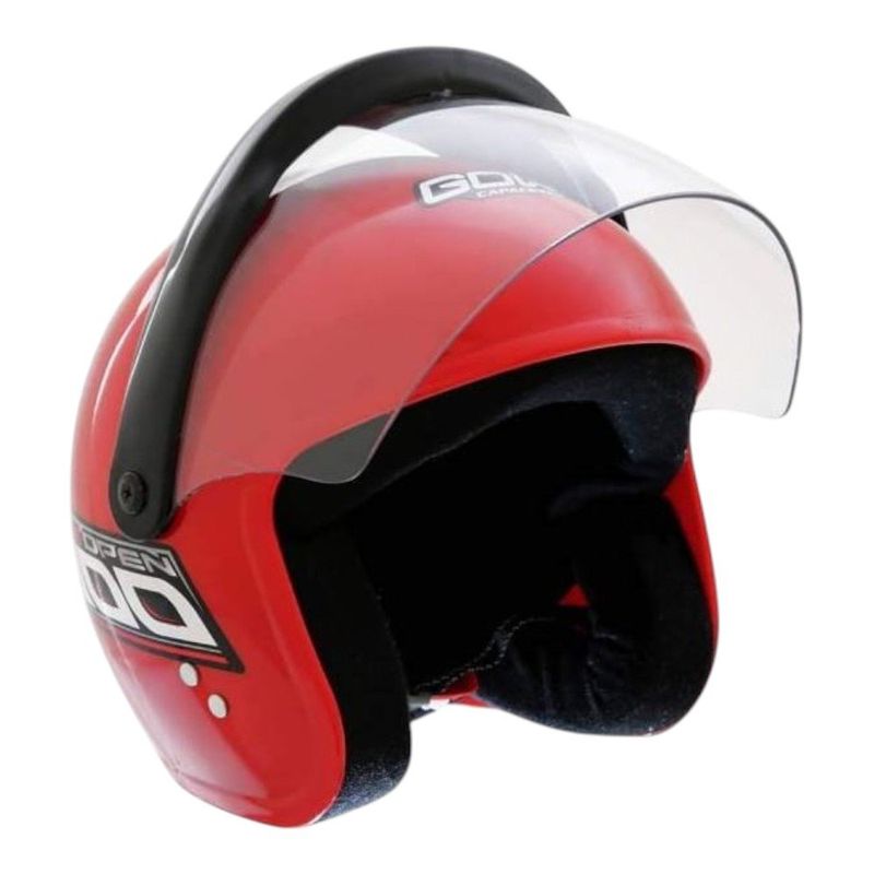 capacete gow interlagos open 300 vermelho 60 (mp)