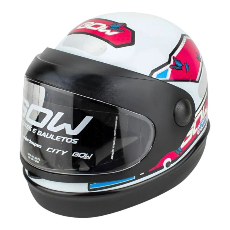 Capacete GOW Interlagos Femme Branco 56