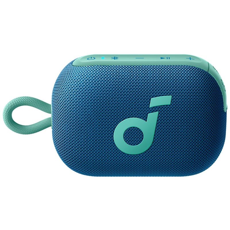caixa de som bluetooth anker soundcore 4 go azul e-bi