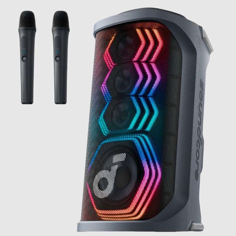 caixa de som anker soundocore rave 3s preto e-bi