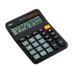 calculadora deli classic 12 dígitos preto 4090 (mp)