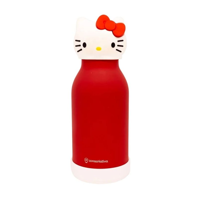 garrafa zonacriativa hello kitty funny 500ml 10073668 (mp)