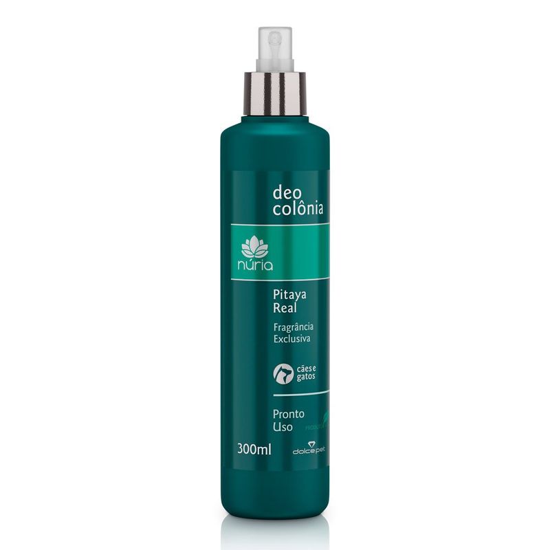 deo colônia para cães e gatos nuria pitaya real 300ml (mp)