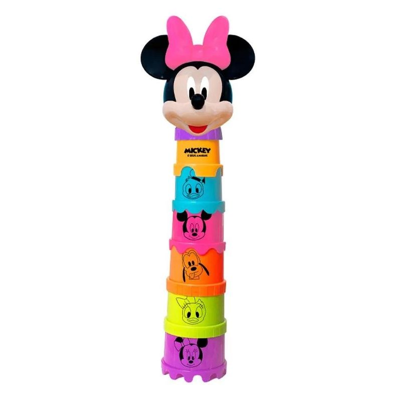 copos de empilhar educativo yes toys minnie (mp)