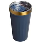 copo térmico stanley 473ml azul a-bi