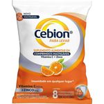 cebion vitamina c + zinco 8 comprimidos mastigáveis procter & gamble