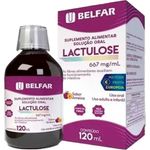 lactulose 667mg 120ml solução oral sabor ameixa belfar