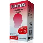 tylemax paracetamol 200mg/ml 15ml solução oral gotas natulab