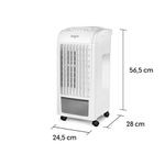 climatizador de ar elgin 3,5l 4 em 1 127v branco (mp)