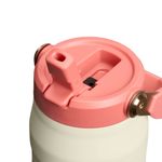 garrafa térmica stanley aerolight flip straw cream rose gold 710ml (mp)