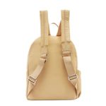mochila sporty brizza arezzo grande nylon bege (mp)