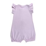 macacão curto baby gijo m coração lilás (mp)