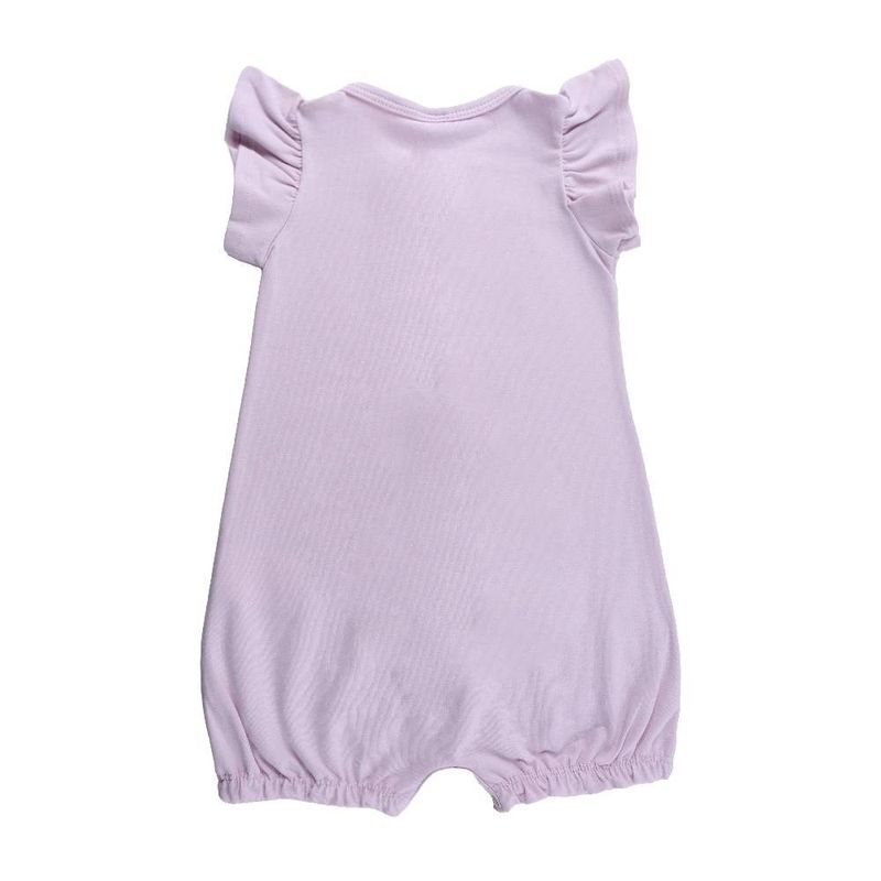 macacão curto baby gijo m coração lilás (mp)