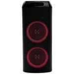 caixa de som amplificada polyvox bluetooth torre 1.500w preta xt-800t