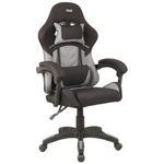 cadeira gamer dazz axion preto e cinza
