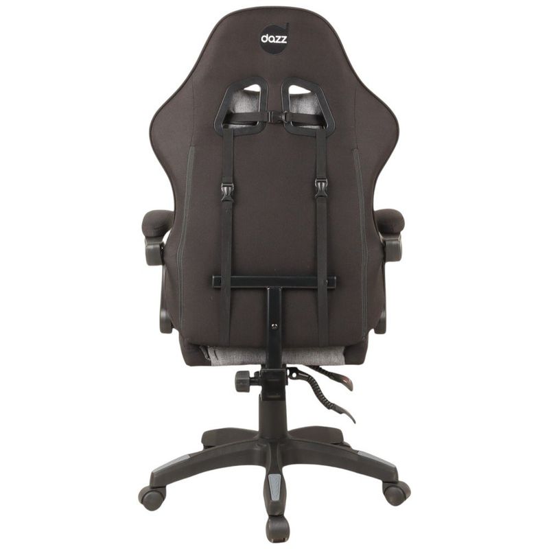 cadeira gamer dazz axion preto e cinza