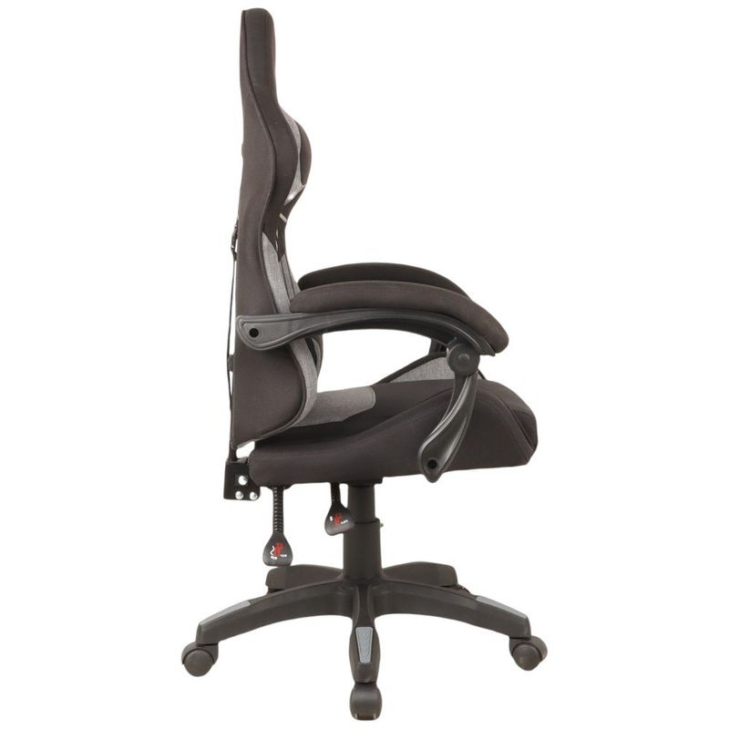 cadeira gamer dazz axion preto e cinza